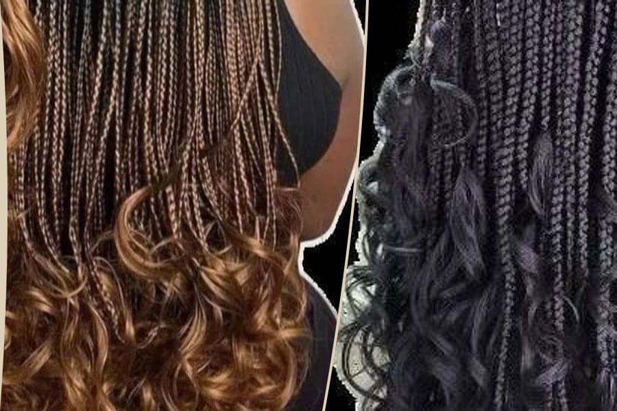 French curls: French curls — Small, French curls — Medium